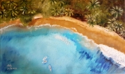 Beach from above