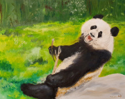 Happy panda