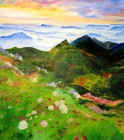 View from the top of the mountain