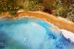 Beach from above